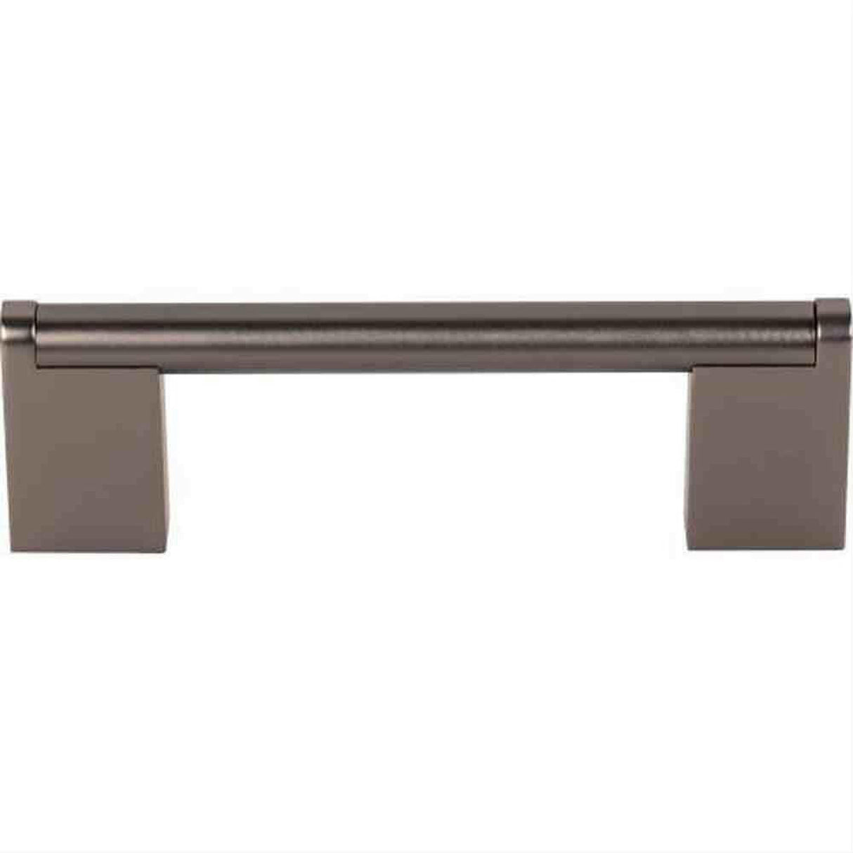 Top Knobs M2444 Princetonian Bar Cabinet Pull 3-3/4" Center to Center Ash Gray