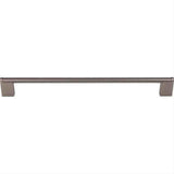 Top Knobs M2449 Princetonian Bar Cabinet Pull 15" Center to Center Ash Gray