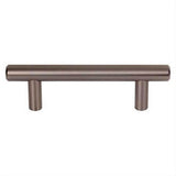 Top Knobs M2453 Hopewell Bar Cabinet Pull 3" Center to Center Ash Gray