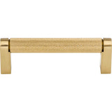 Top Knobs M2601 Amwell 3 3/4" Center to Center Bar Pull Honey Bronze