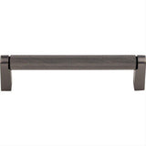 Top Knobs M2616 M26 Amwell 5 1/16" Center to Center Bar Pull Ash Gray