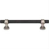 Top Knobs M2718 M2708 Bit 5 1/16" Center to Center Bar Pull Flat Black and Pewter Antique