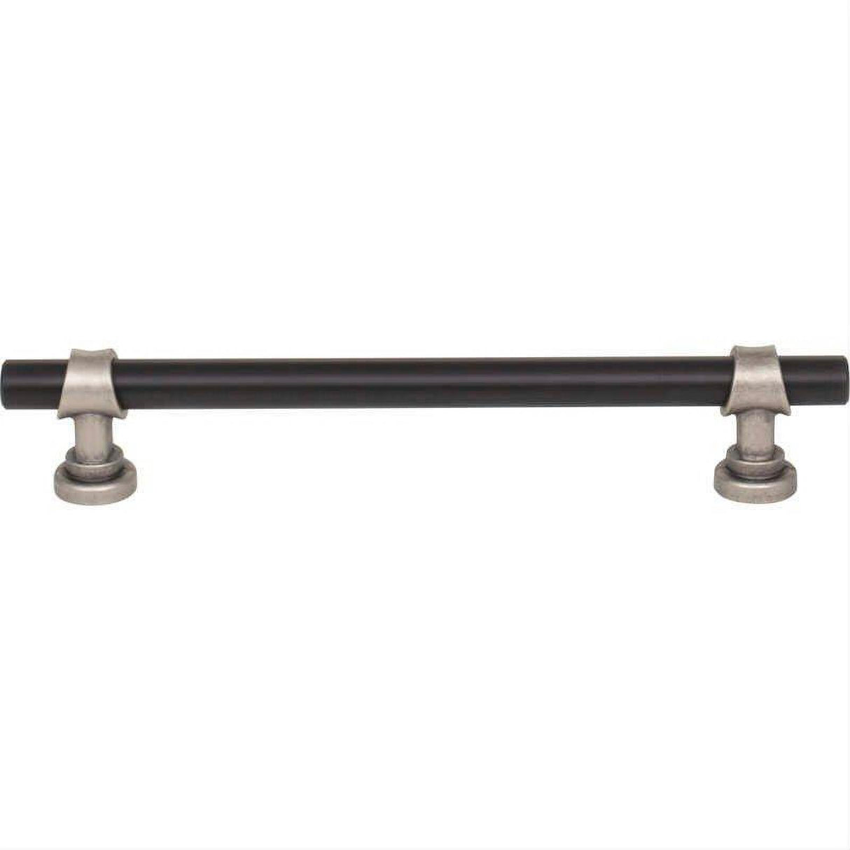 Top Knobs M2730 M2720 Bit 6 5/16" Center to Center Bar Pull Flat Black and Pewter Antique