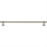 Top Knobs M2758 M2756 Bit 12" Center to Center Bar Pull Brushed Satin Nickel