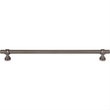 Top Knobs M2759 M2756 Bit 12" Center to Center Bar Pull Ash Gray