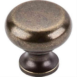 Top Knobs M276 Flat Faced Cabinet Knob 1-1/4" German Bronze