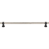 Top Knobs M2767 M2756 Bit 12" Center to Center Bar Pull Pewter Antique and Flat Black