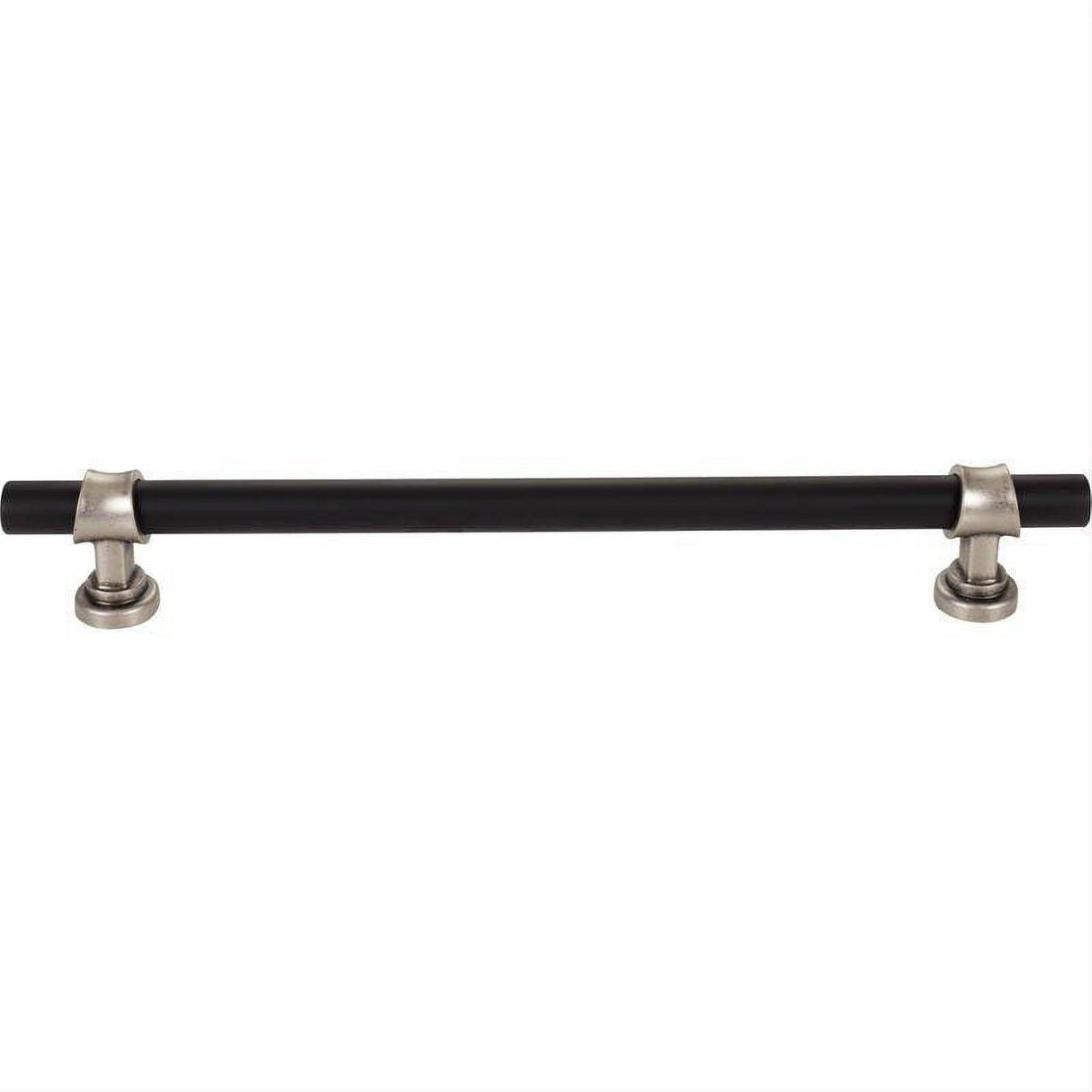 Top Knobs M2790 M2780 Bit 18" Center to Center Cabinet Pull / Appliance Pull Flat Black and Pewter Antique
