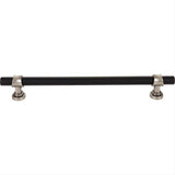 Top Knobs M2790 M2780 Bit 18" Center to Center Cabinet Pull / Appliance Pull Flat Black and Pewter Antique