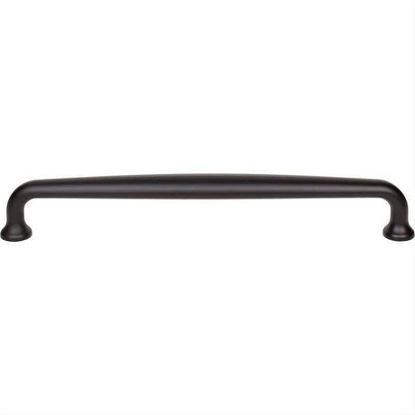Top Knobs M2820 M2812 Charlotte 12" Center to Center Cabinet Pull / Appliance Pull Flat Black