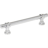 Top Knobs M2834 Bit Cabinet Pull 3-3/4" Center to Center Polished Chrome