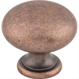 Top Knobs M289 Mushroom 1 1/4" Diameter Mushroom Cabinet Knob Antique Copper