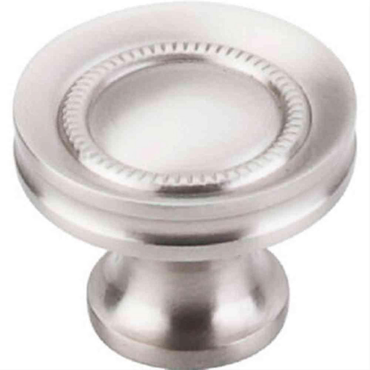 Top Knobs M292 Button Faced Cabinet Knob 1-1/4" Brushed Satin Nickel
