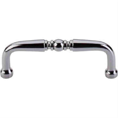 Top Knobs M302 Somerset Cabinet Pull 3" Center to Center Black Nickel
