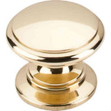 Top Knobs M349 Ray Cabinet Knob 1-1/4" Polished Brass