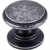 Top Knobs M353 Ray Cabinet Knob 1-1/4" Black Iron