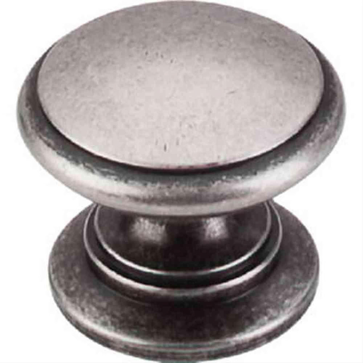 Top Knobs M354 Ray Cabinet Knob 1-1/4" Pewter Antique