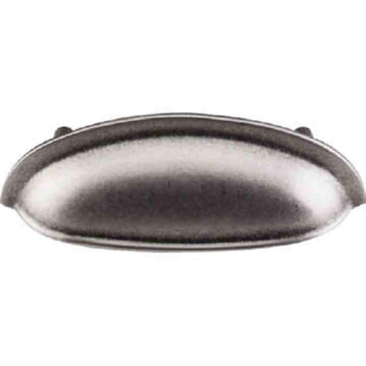 Top Knobs M364 Somerset Cup Pull 3" Center to Center Pewter Antique