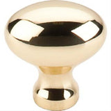 Top Knobs M368 Egg Cabinet Knob 1-1/4" Polished Brass