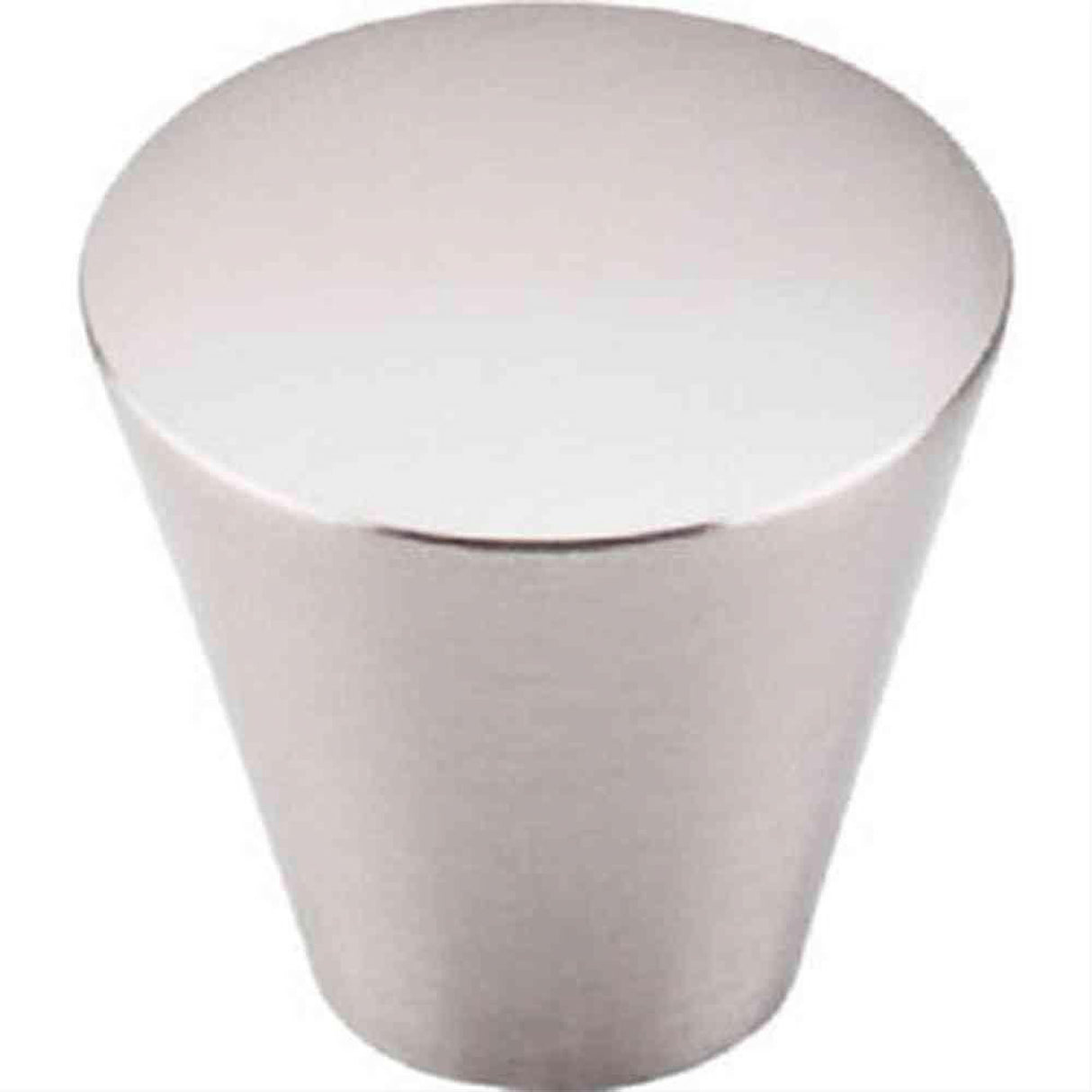 Top Knobs M371 Cone Cabinet Knob 1-1/16" Brushed Satin Nickel
