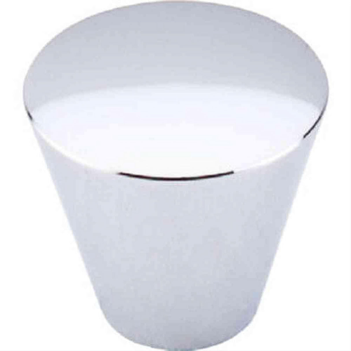 Top Knobs M372 Cone Cabinet Knob 1-1/16" Polished Chrome