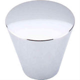 Top Knobs M372 Cone Cabinet Knob 1-1/16" Polished Chrome