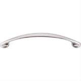 Top Knobs M387 Mandal Cabinet Pull 5-1/16" Center to Center Brushed Satin Nickel