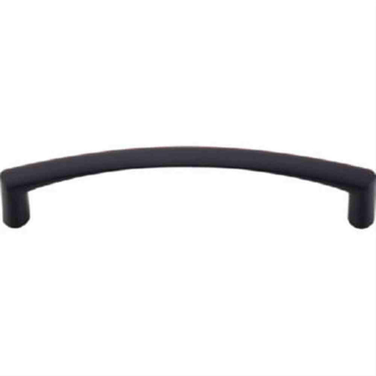 Top Knobs M393 Griggs Cabinet Pull 5-1/16" Center to Center Flat Black