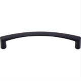 Top Knobs M393 Griggs Cabinet Pull 5-1/16" Center to Center Flat Black