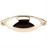 Top Knobs M398 Somerset Cup Pull 2-1/2" Center to Center Polished Brass