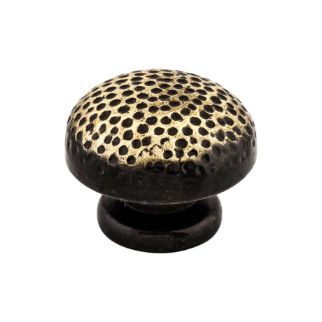 Top Knobs M43 Warwick 1 1/2" Diameter Round Knob Dark Antique Brass