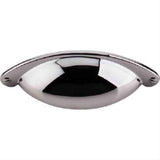 Top Knobs M407 Somerset Cup Pull 2-1/2" Center to Center Black Nickel