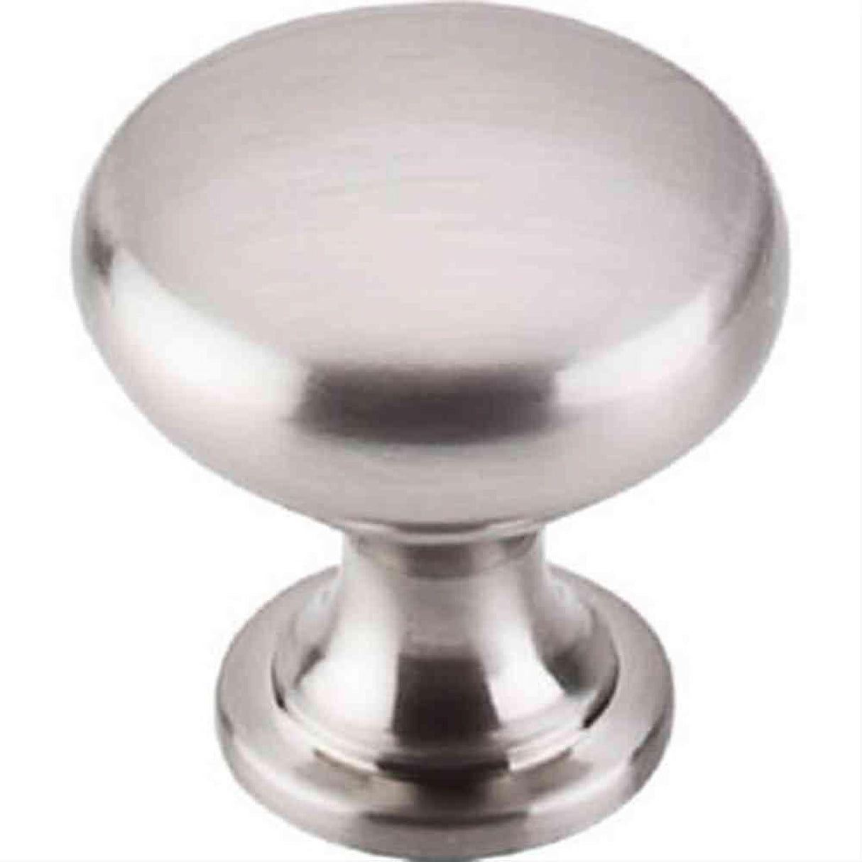 Top Knobs M410 Hollow Round Cabinet Knob 1-3/16" Brushed Satin Nickel