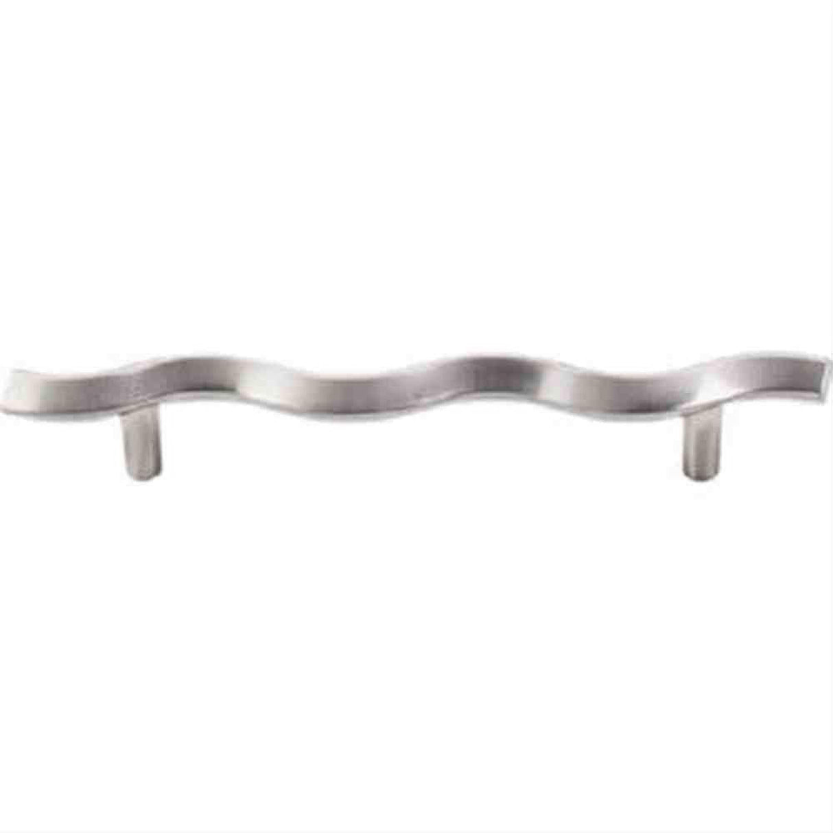 Top Knobs M417 Wave Cabinet Pull 5-1/16" Center to Center Brushed Satin Nickel