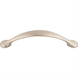Top Knobs M419 M4 Honeyman 5 1/16" Center to Center Arched Cabinet Pull Brushed Satin Nickel