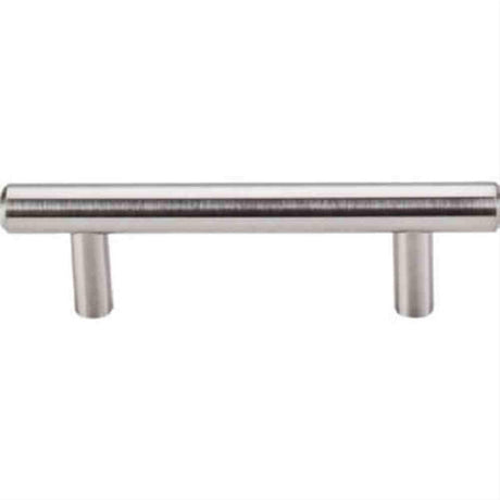 Top Knobs M429A Hopewell Bar Cabinet Pull 3" Center to Center Brushed Satin Nickel