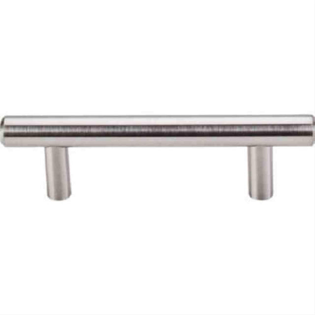 Top Knobs M429A Hopewell Bar Cabinet Pull 3" Center to Center Brushed Satin Nickel