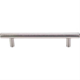 Top Knobs M430 Hopewell Bar Cabinet Pull 5-1/16" Center to Center Brushed Satin Nickel
