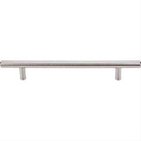 Top Knobs M432 Hopewell Bar Cabinet Pull 8-13/16" Center to Center Brushed Satin Nickel