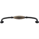 Top Knobs M467 Tuscany Large D-Pull 8-13/16" Center to Center Dark Antique Brass