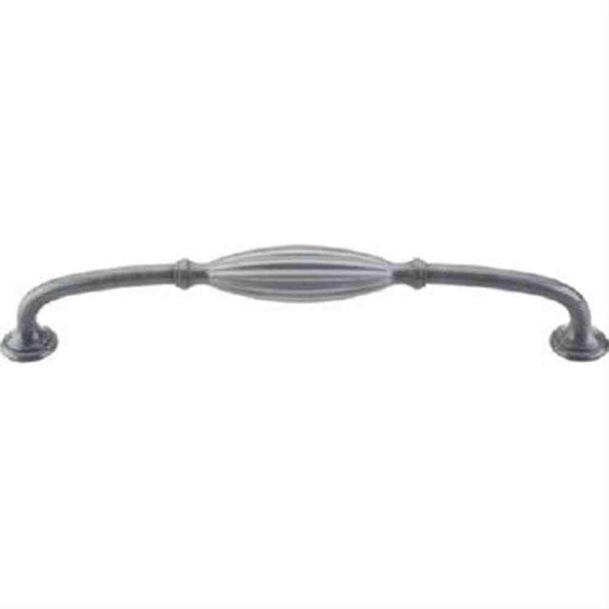 Top Knobs M470 Tuscany Large D-Pull 8-13/16" Center to Center Pewter Light