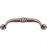 Top Knobs M485 Voss Cabinet Pull 3-3/4" Center to Center Antique Copper