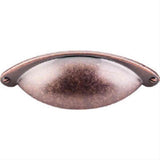Top Knobs M497 Somerset Cup Pull 2-1/2" Center to Center Antique Copper
