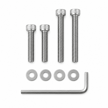 Cabinet hardware screw pack for installation and replacement use
