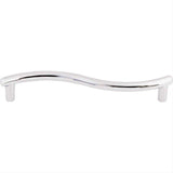 Top Knobs M507 Spiral 5 1/16" Center to Center Bar Pull Polished Chrome