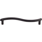 Top Knobs M508 Spiral 5 1/16" Center to Center Bar Pull Flat Black