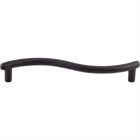 Top Knobs M508 Spiral 5 1/16" Center to Center Bar Pull Flat Black