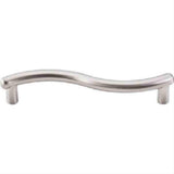 Top Knobs M509 Spiral Cabinet Pull 3-3/4" Center to Center Brushed Satin Nickel