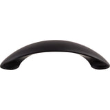 Top Knobs M517 New Haven 3 3/4" Center to Center Bar Pull Flat Black