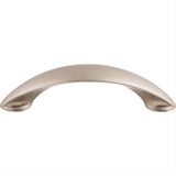Top Knobs M515 M51 New Haven 3 3/4" Center to Center Arched Cabinet Pull Brushed Satin Nickel